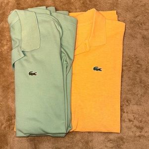 Set of 2 3XL Lacoste Polos